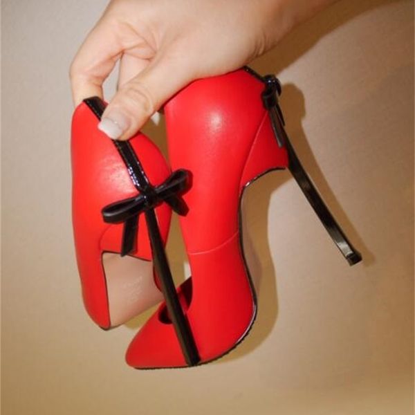 fashion bow spring alley ladies blade heel women pointed finger party bombs dressed leather in nude shoes jj9b, Black
fashion bow spring alley ladies blade heel women pointed finger party bombs dressed leather in nude shoes jj9b, Black