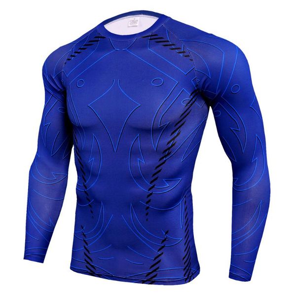 running jerseys men's training wear tight shirt quick-drying long sleeved gym clothes fitness sports for men workout ti, Black;blue
running jerseys men's training wear tight shirt quick-drying long sleeved gym clothes fitness sports for men workout ti, Black;blue