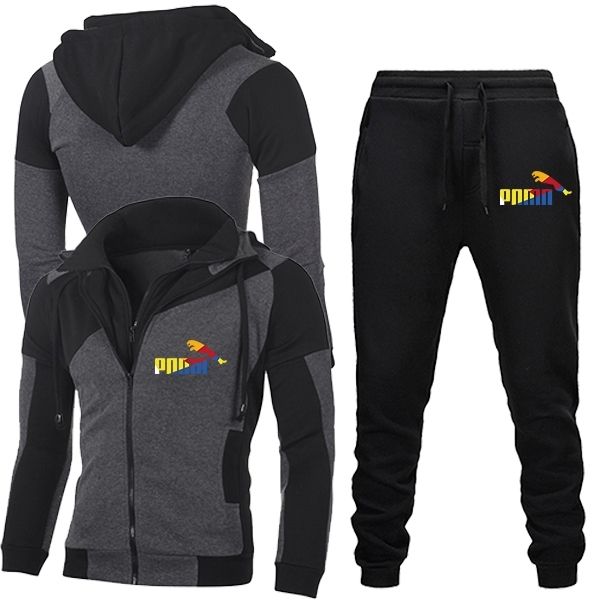 new brand men clothing sets tracksuit 2 piece sets hoodies+pants men's sweater set sports suit streetswear jackets q1217, Black;white
new brand men clothing sets tracksuit 2 piece sets hoodies+pants men's sweater set sports suit streetswear jackets q1217, Black;white