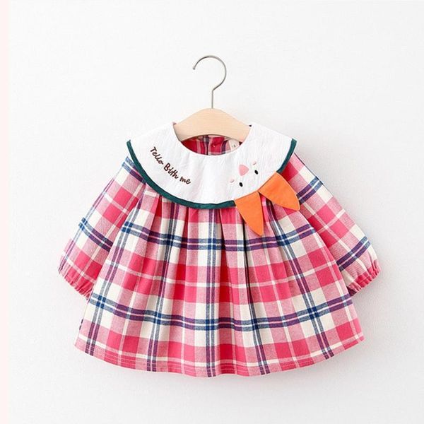 2020 autumn girls princess plaid dress children kids baby infants long sleeve ear casual dresses wt11291, Red;yellow
2020 autumn girls princess plaid dress children kids baby infants long sleeve ear casual dresses wt11291, Red;yellow