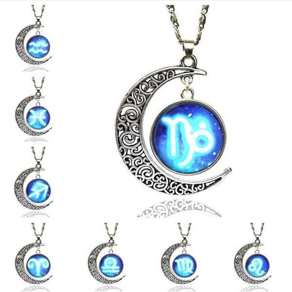 men's and women's constellations necklace star sky moon time gem pendant factory direct sales gsfn207 (with chain) mix order 20 pi, Silver
men's and women's constellations necklace star sky moon time gem pendant factory direct sales gsfn207 (with chain) mix order 20 pi, Silver