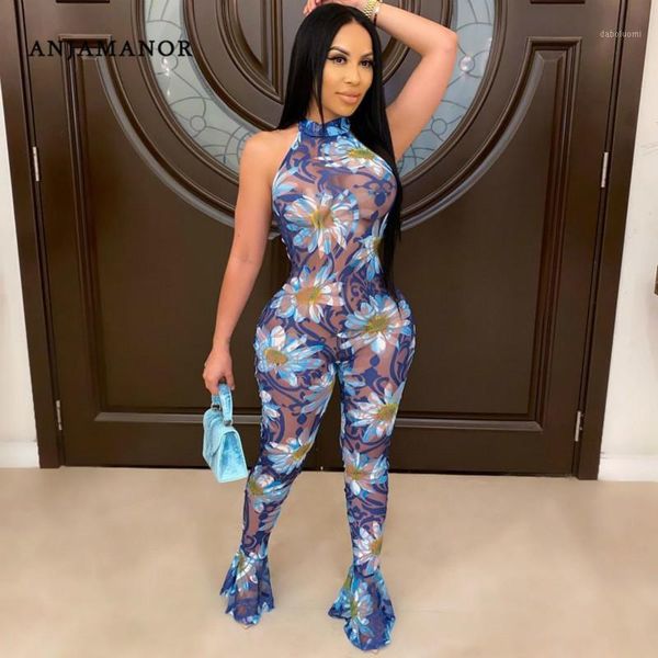 anjamanor club jumpsuits floral print sheer mesh halter backless sleeveless bodycon rompers one piece outfit d43-ci241, Black;white
anjamanor club jumpsuits floral print sheer mesh halter backless sleeveless bodycon rompers one piece outfit d43-ci241, Black;white