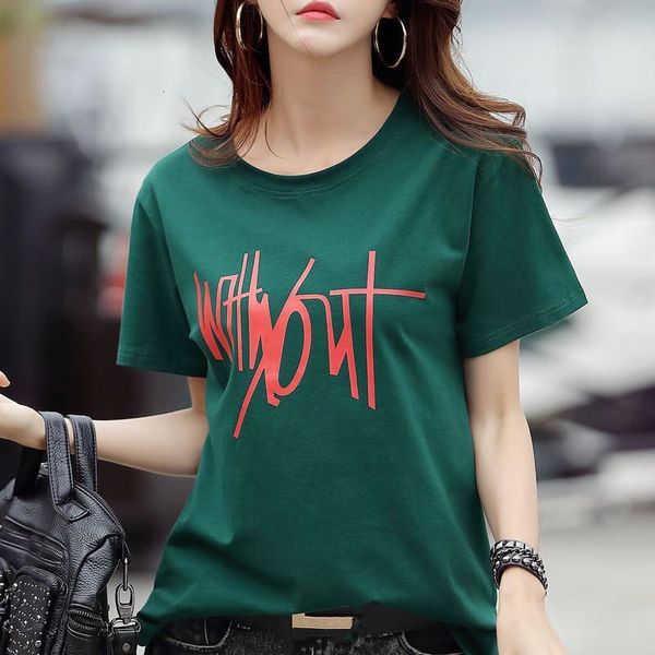 2020 loose summer t-shirt women white black short sleeve cotton letter print female t-shirt o-neck lady tee
2020 loose summer t-shirt women white black short sleeve cotton letter print female t-shirt o-neck lady tee