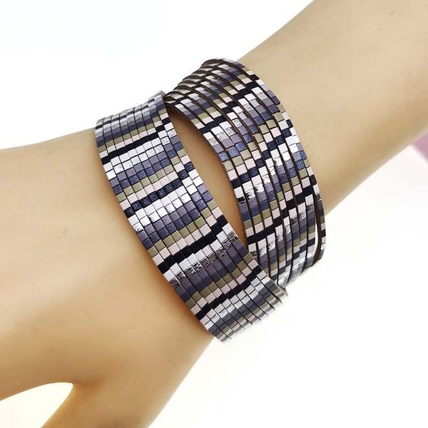 tennis fashion leather bracelets for women femme & bangles faux fur wide multilayer handmade wrap bracelet female jewelry, Golden;silver
tennis fashion leather bracelets for women femme & bangles faux fur wide multilayer handmade wrap bracelet female jewelry, Golden;silver