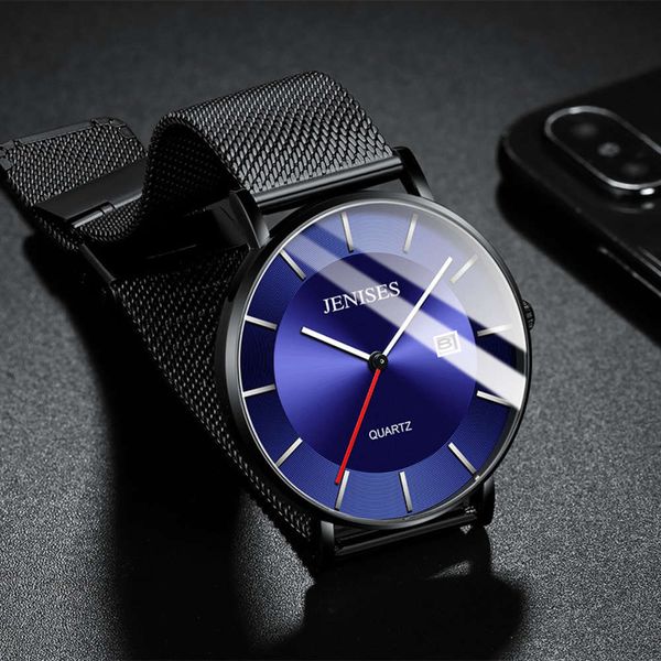men's new trend waterproof quartz watch watch high school junior high school students ultra thin versatile watch baros, Slivery;brown
men's new trend waterproof quartz watch watch high school junior high school students ultra thin versatile watch baros, Slivery;brown