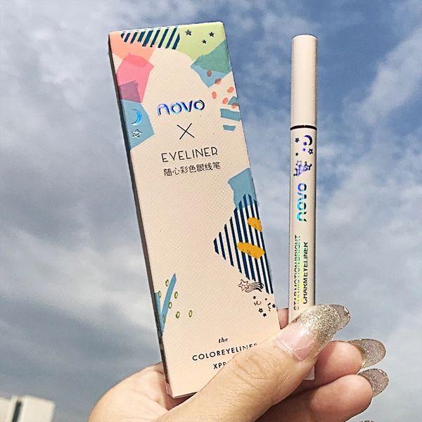 novo new waterproof long-lasting eyeliner colorful matte liquid eyeliner pencil pigment party durable natural party drop shipping
novo new waterproof long-lasting eyeliner colorful matte liquid eyeliner pencil pigment party durable natural party drop shipping