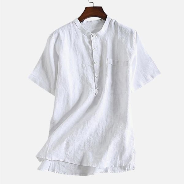 summer men's shirts cool thin breathable solid color button cotton shirt blouse short sleeve shirts clothes camisa masculina1, White;black
summer men's shirts cool thin breathable solid color button cotton shirt blouse short sleeve shirts clothes camisa masculina1, White;black