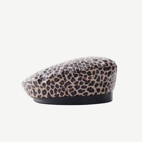berets women vintage leopard painter hat round beret caps cap pu ski beanie skull winter hats christmas present, Blue;gray
berets women vintage leopard painter hat round beret caps cap pu ski beanie skull winter hats christmas present, Blue;gray