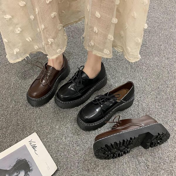 shoes woman flats british style oxfords modis soft shallow mouth casual female sneakers autumn round toe dress comfortable, Black
shoes woman flats british style oxfords modis soft shallow mouth casual female sneakers autumn round toe dress comfortable, Black