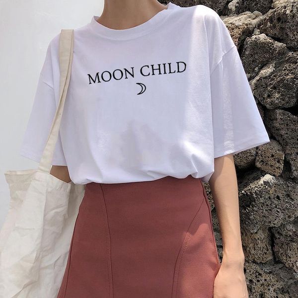 moon child tee shirt femme short sleeve cotton tshirt women black white summer funny t shirt women camiseta mujer
moon child tee shirt femme short sleeve cotton tshirt women black white summer funny t shirt women camiseta mujer