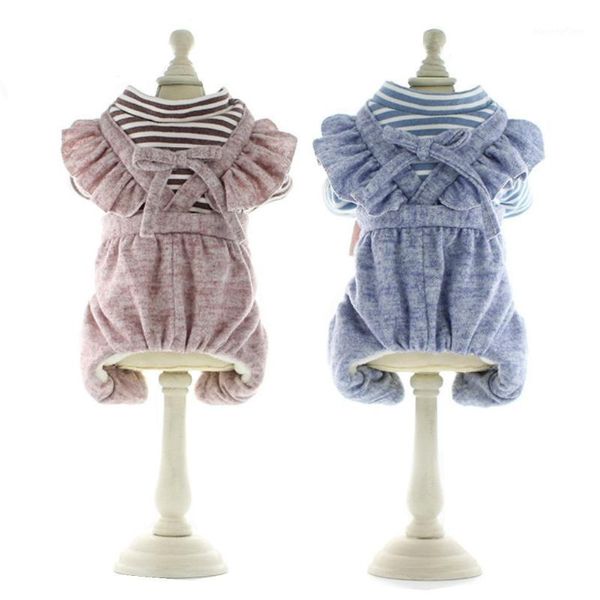 winter ovealls for dogs striped flying sleeve folds dog jumpsuit soft warm fleece liner xs s m l xl1
winter ovealls for dogs striped flying sleeve folds dog jumpsuit soft warm fleece liner xs s m l xl1