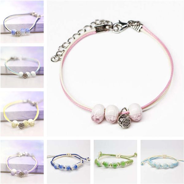 sweet simple hand rope small fresh ceramic bracelet accessories wholesale dmfb517 mix order 20 pieces a lot charm bracelets, Golden;silver
sweet simple hand rope small fresh ceramic bracelet accessories wholesale dmfb517 mix order 20 pieces a lot charm bracelets, Golden;silver