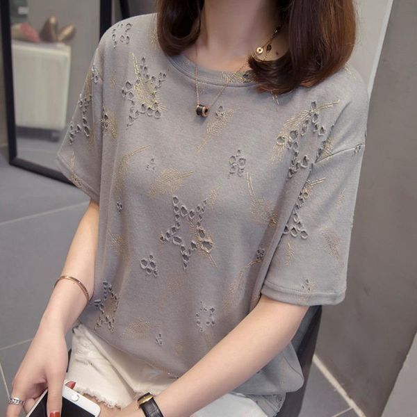 plus size hole tee 2020 summer women vogue casual loose vintage short sleeve t-shirt golden leaves oversized ladies tshirt, White
plus size hole tee 2020 summer women vogue casual loose vintage short sleeve t-shirt golden leaves oversized ladies tshirt, White