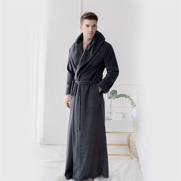men's and women's long robes fleece floor length plus size bathrobe soft sleepwear loungewear night gown pajamas nightwear 201109, Black;brown
men's and women's long robes fleece floor length plus size bathrobe soft sleepwear loungewear night gown pajamas nightwear 201109, Black;brown