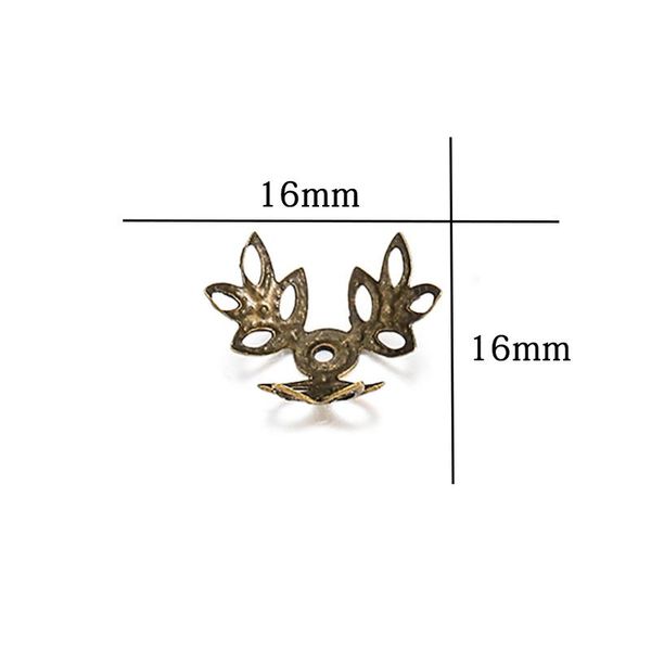 100pcs/lot 16x16mm metallic kc gold three leaves spacer beads end cap for diy jewelry making bracelet findings supplies wmtiie
100pcs/lot 16x16mm metallic kc gold three leaves spacer beads end cap for diy jewelry making bracelet findings supplies wmtiie