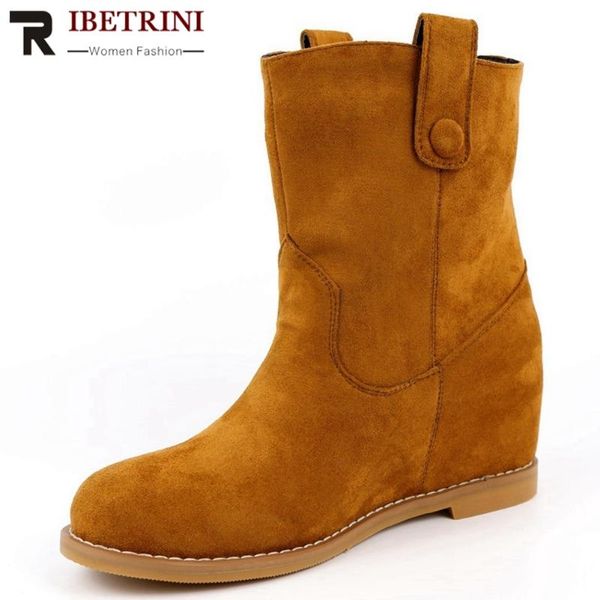 ribetrini classic autumn western shoes women elegant high ankle boots low heels slip-on boots, Black
ribetrini classic autumn western shoes women elegant high ankle boots low heels slip-on boots, Black