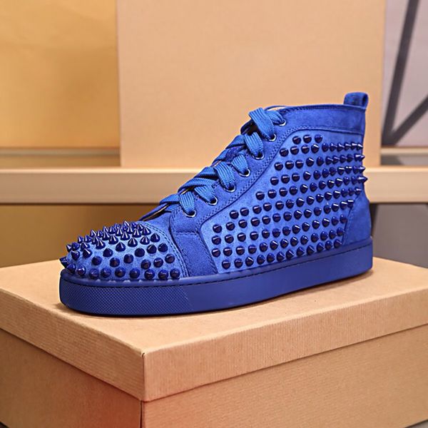 men women platform shoes sparkling diamond spikes high mid black red white designer bottom sneakers genuine leather trendy casual shoes
men women platform shoes sparkling diamond spikes high mid black red white designer bottom sneakers genuine leather trendy casual shoes
