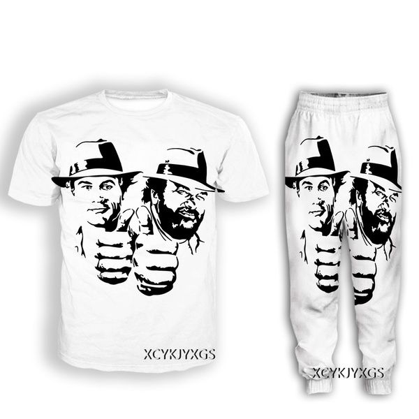 new fashion women/mens bud spencer terence hill funny 3d print t-shirt + jogger pants casusal tracksuit sets n09, Gray
new fashion women/mens bud spencer terence hill funny 3d print t-shirt + jogger pants casusal tracksuit sets n09, Gray
