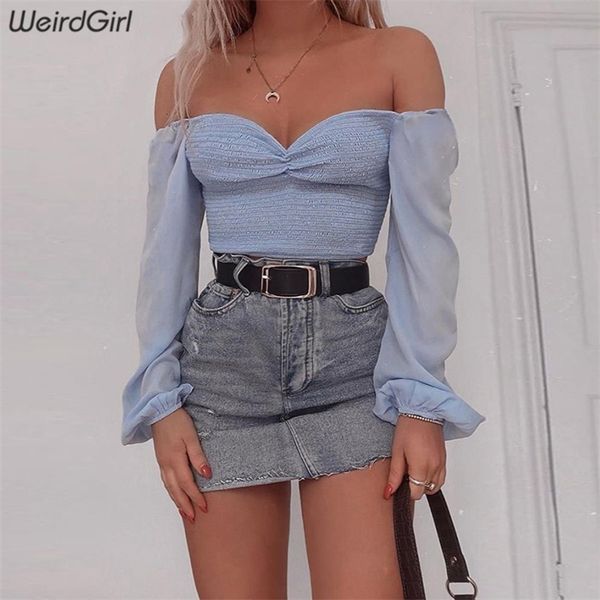 weirdgirl women fashion off shoulder t-shirt slim crop v-neck long sleeve femme tees summer streetwear lady office elegant y200412, White
weirdgirl women fashion off shoulder t-shirt slim crop v-neck long sleeve femme tees summer streetwear lady office elegant y200412, White