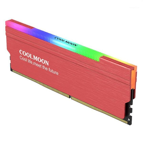 coolmoon memory module radiator, argb luminous heat sink, support 5v-3pin shenguang synchronous memory module cooling vest1
coolmoon memory module radiator, argb luminous heat sink, support 5v-3pin shenguang synchronous memory module cooling vest1