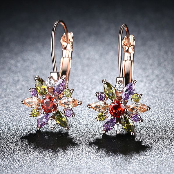sexemara 4 color crystal flower stud earrings for women 2019 bijoux vintage love wedding earring statement jewelry, Golden
sexemara 4 color crystal flower stud earrings for women 2019 bijoux vintage love wedding earring statement jewelry, Golden