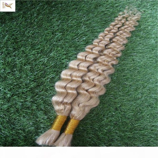 golden brown color deep waev hair weaving 100% human hair weave 10-30 inchs bulks hair extensions, Black
golden brown color deep waev hair weaving 100% human hair weave 10-30 inchs bulks hair extensions, Black