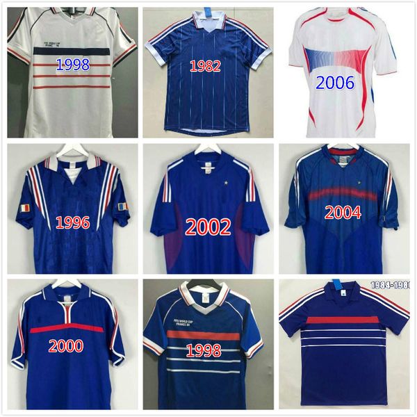 retro france zidane soccer jersey 1984 86 1996 1998 2000 2002 2004 2006 french henry vieira anelka football shirt trezeguet ancient maillot, Black;yellow
retro france zidane soccer jersey 1984 86 1996 1998 2000 2002 2004 2006 french henry vieira anelka football shirt trezeguet ancient maillot, Black;yellow