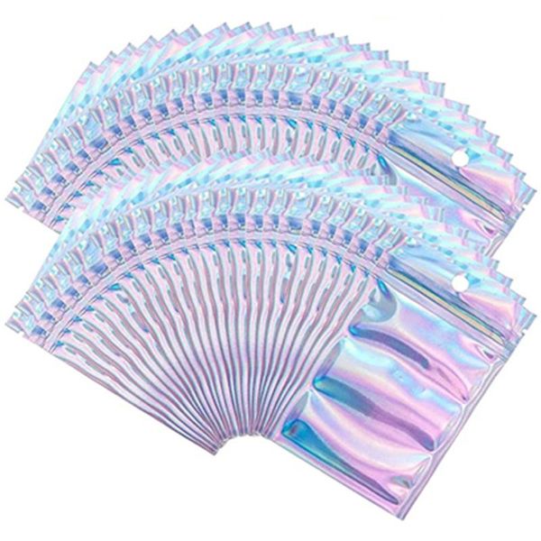 50pcs 4 sizes laser packaging bag flat bath salt cosmetic bag one side clear holographic mini aluminum foil bags thick
50pcs 4 sizes laser packaging bag flat bath salt cosmetic bag one side clear holographic mini aluminum foil bags thick