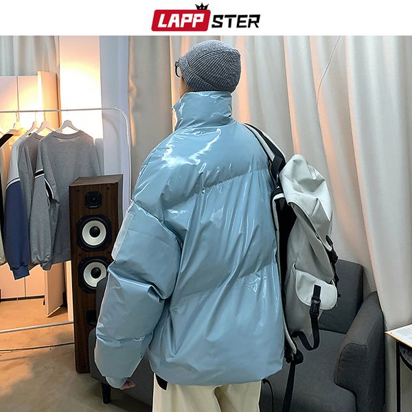 lappster men streetwear hip hop blue winter bubble jackets coat 2020 mens harajuku warm parka male korean fashions puffer jacket q1217, Black
lappster men streetwear hip hop blue winter bubble jackets coat 2020 mens harajuku warm parka male korean fashions puffer jacket q1217, Black