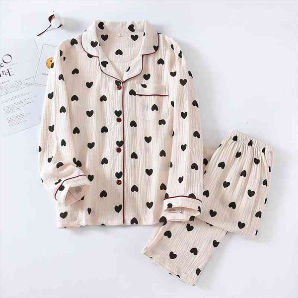 japanese style ladies spring and autumn 100% pure ladies pajamas long-sleeved lapel loose-hearted home service suit, Black;red
japanese style ladies spring and autumn 100% pure ladies pajamas long-sleeved lapel loose-hearted home service suit, Black;red