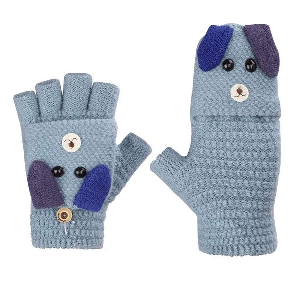 sagace 2020 winter warm thickening wool gloves children knitted flip half fingerless exposed finger thick gloves mittens glove, Blue;gray
sagace 2020 winter warm thickening wool gloves children knitted flip half fingerless exposed finger thick gloves mittens glove, Blue;gray