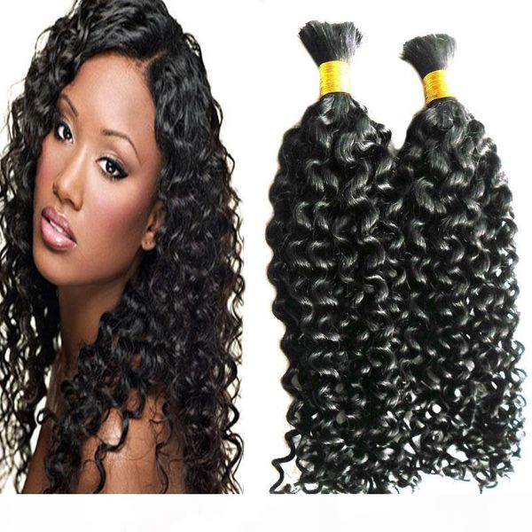 mongolian kinky curly hair 2pcs human hair for braiding bulk no attachment bundles braiding hair extensions, Black
mongolian kinky curly hair 2pcs human hair for braiding bulk no attachment bundles braiding hair extensions, Black