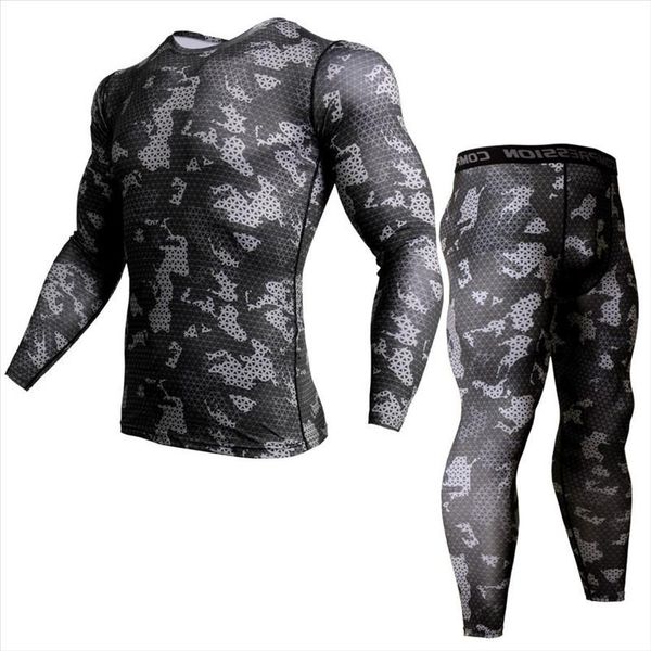 thermal underwear rash guard kit mma compression apparel leggings men unionsuit bodybuilding t shirt camouflage tracksuit men, Gray
thermal underwear rash guard kit mma compression apparel leggings men unionsuit bodybuilding t shirt camouflage tracksuit men, Gray