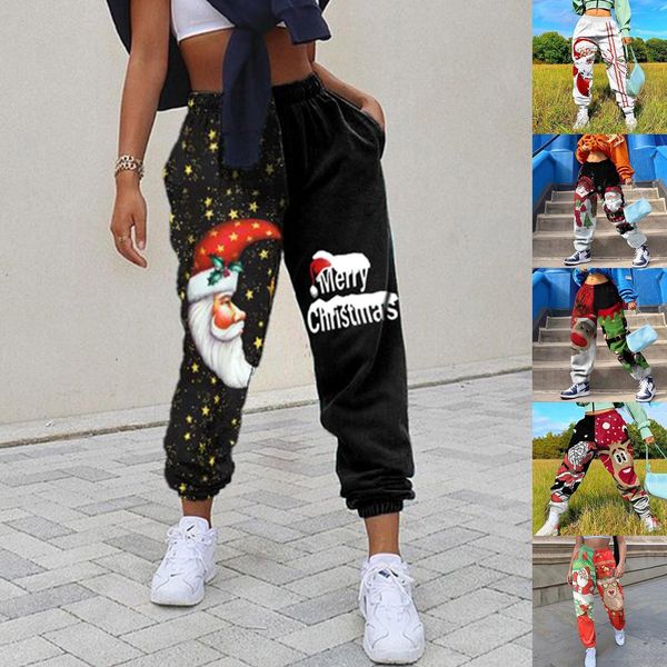 cargo pants women christmas treeprint pocket sports running plus size athletic pants pantalones de mujer pantalon femme, Black;white
cargo pants women christmas treeprint pocket sports running plus size athletic pants pantalones de mujer pantalon femme, Black;white