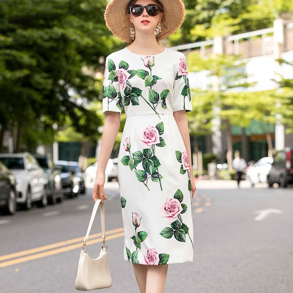 retro-printing flowers crew neck short sleeves elegant temperament long dress women wear new fashion q7x1, Black;gray
retro-printing flowers crew neck short sleeves elegant temperament long dress women wear new fashion q7x1, Black;gray