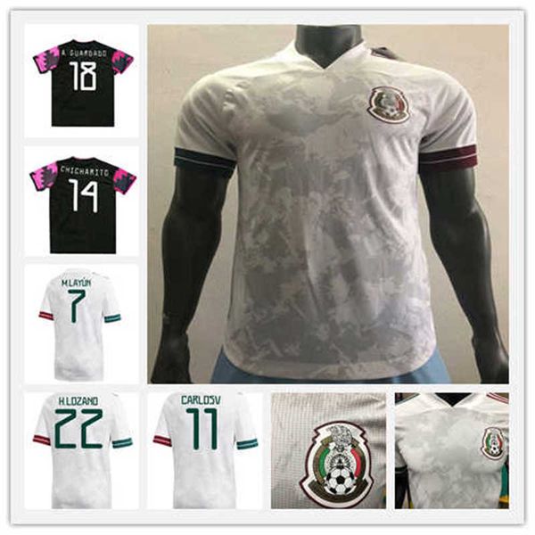 player version 20 21 mexico soccer jerseys away h.lozano dos santos chicharito 2020 2021 national team sports football uniform shirts home a, Black;yellow
player version 20 21 mexico soccer jerseys away h.lozano dos santos chicharito 2020 2021 national team sports football uniform shirts home a, Black;yellow