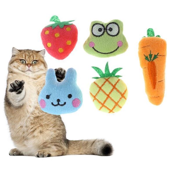 catnip 5pcs/lot cat toy fruit animal shape plush cotton cat dog chewing toys for cat kitten playing pet products
catnip 5pcs/lot cat toy fruit animal shape plush cotton cat dog chewing toys for cat kitten playing pet products