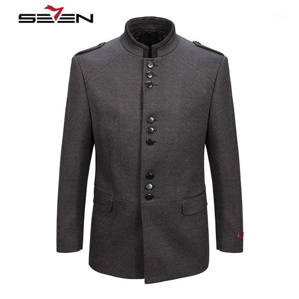 men's trench coats 2021 winter men wool coat long slim fit overcoat fashion outerwear 107c110501, Tan;black