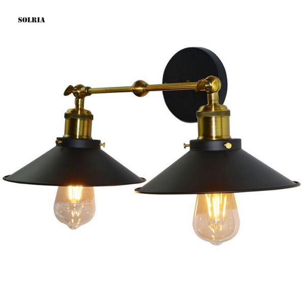 wall lamp 210x165mm vintage design led lamps for livingroom decorations lights black white lighting iron
wall lamp 210x165mm vintage design led lamps for livingroom decorations lights black white lighting iron
