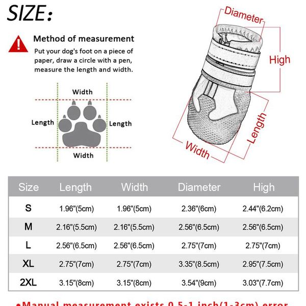 reflective dog shoes waterproof large big dogs shoe boot non-slip pitbull bull dog warm winter rain snow boots 4pcs pet bbyomm
reflective dog shoes waterproof large big dogs shoe boot non-slip pitbull bull dog warm winter rain snow boots 4pcs pet bbyomm