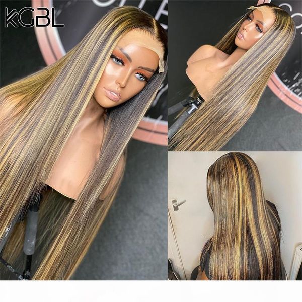 kgbl highlight straight t-part lace front human hair wig 8-24'' brazilian with baby hair 180% density non-remy wig medium ratio, Black;brown
kgbl highlight straight t-part lace front human hair wig 8-24'' brazilian with baby hair 180% density non-remy wig medium ratio, Black;brown