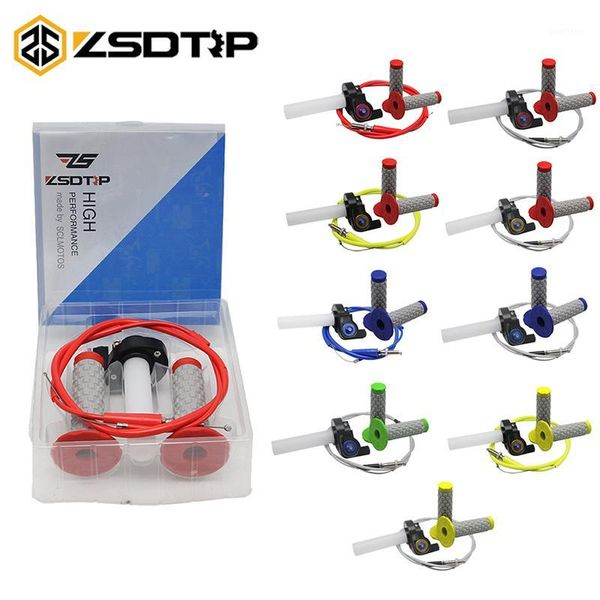 zsdtrp 7/8" 22mm twist throttle grips cable set for crf klxr 110 125 150 200 250 cc dirt pit bike1
zsdtrp 7/8" 22mm twist throttle grips cable set for crf klxr 110 125 150 200 250 cc dirt pit bike1