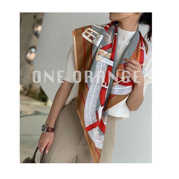 new belts print 100% silk scarf hijab head scarves for women fashoin scarves shawl 88*88cm y201024, Blue;gray
new belts print 100% silk scarf hijab head scarves for women fashoin scarves shawl 88*88cm y201024, Blue;gray