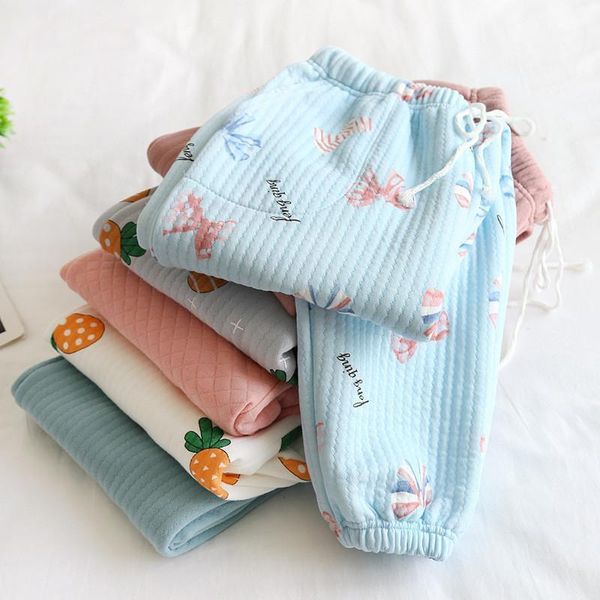3 layer thicken cotton women's winter pajamas pants cartoon print homewear winter home pants warm lounge wear women home clothes1, Black;red
3 layer thicken cotton women's winter pajamas pants cartoon print homewear winter home pants warm lounge wear women home clothes1, Black;red