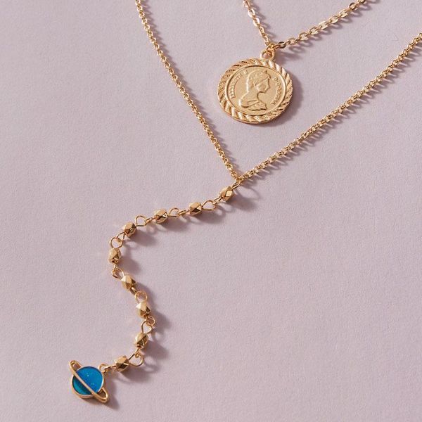 brling new 2020 fashion ins vintage chain pendant choker simple universe leaf man relief necklace for women girls gifts party, Golden;silver
brling new 2020 fashion ins vintage chain pendant choker simple universe leaf man relief necklace for women girls gifts party, Golden;silver