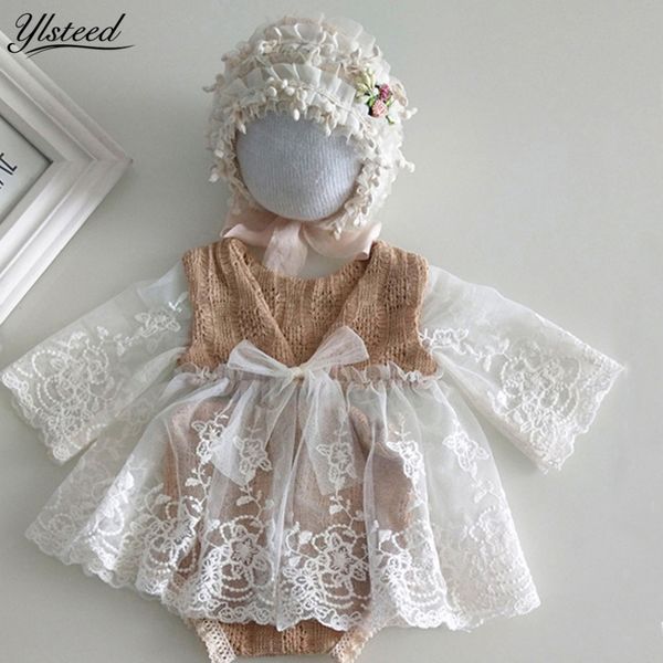 ylsteed baby girl bow lace romper with lace hat newborn pgraphy props infant shooting outfits newborn gift clothes 201028, Blue
ylsteed baby girl bow lace romper with lace hat newborn pgraphy props infant shooting outfits newborn gift clothes 201028, Blue