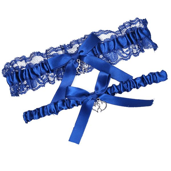 royal blue wedding garters heart pendant embroidery lace bow garter women/female/bride thigh bridal leg ring, Black;white
royal blue wedding garters heart pendant embroidery lace bow garter women/female/bride thigh bridal leg ring, Black;white
