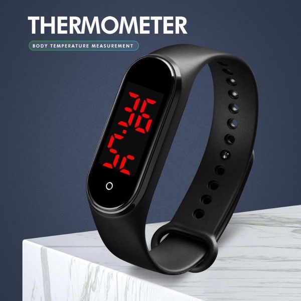 skmei touch screen body temperature sports bracelet electronic watch large digital display led light wristwatch for women men, Slivery;brown
skmei touch screen body temperature sports bracelet electronic watch large digital display led light wristwatch for women men, Slivery;brown