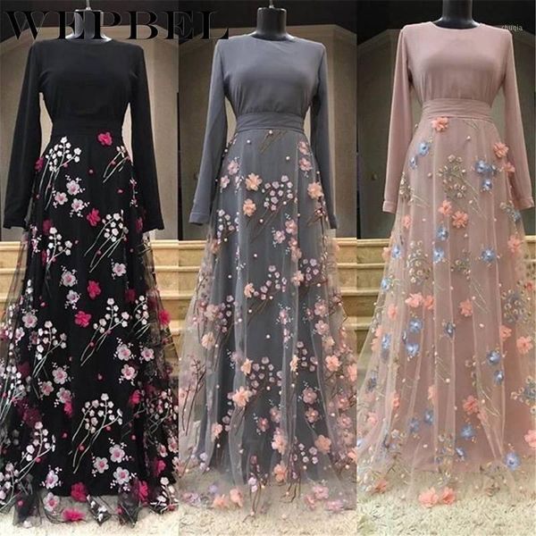 wepbel women vestido embroidery party dresses runway floral bohemian flower embroidered vintage bohomesh muslim dresses1, Black;gray
wepbel women vestido embroidery party dresses runway floral bohemian flower embroidered vintage bohomesh muslim dresses1, Black;gray