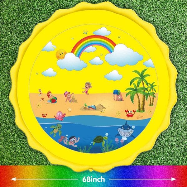 68 дюймов для детей с водой спрей mat garden sprinkler play toys outly play water lawn games бассейн bbyllz
68 дюймов для детей с водой спрей mat garden sprinkler play toys outly play water lawn games бассейн bbyllz